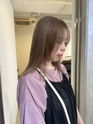 ミディアム カラー suzu /フリーランス吉祥寺のヘアスタイル