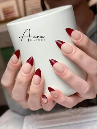 ネイル Aura Nail Hinaのネイルデザイン