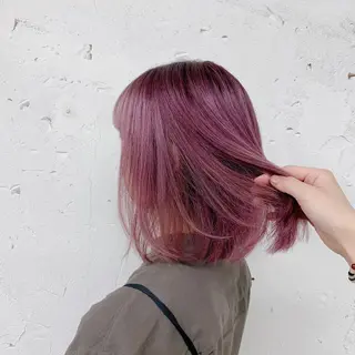 カラー Noele hair atelier(ノエルヘアアトリエ)所属・北上ゆい/個性派/ ナチュラルアレンジのヘアスタイル