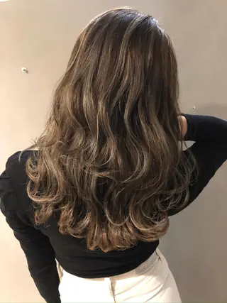 セミロング カラー LA KING GINZA TOKYO所属・🧡ショートの達人 🧡SHOのヘアスタイル