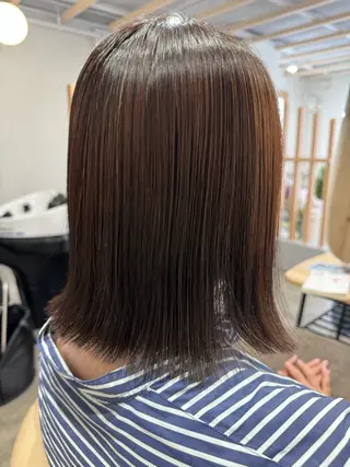 ミディアム カラー 吉原 愛のヘアスタイル