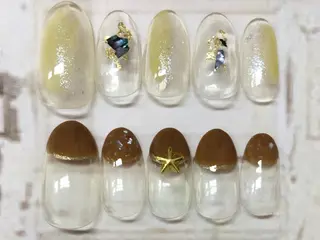 ショート カラー ネイル chéri sinagawaのネイルデザイン