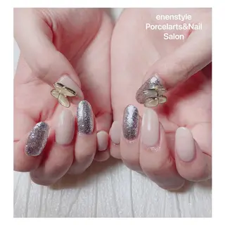 ミディアム ネイル 👑enen style👑のネイルデザイン