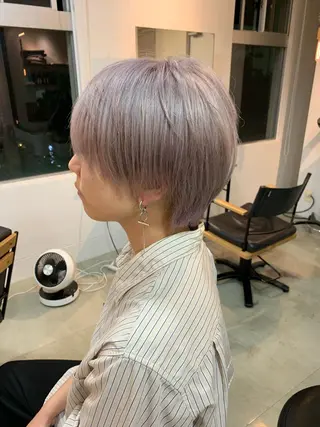 ショート カラー 船津武俊 フナツタケトシのヘアスタイル