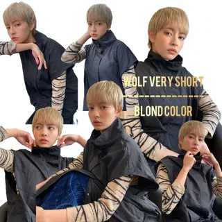 ショート カラー ショート/ボブ/ 心斎橋/宮脇美奈のヘアスタイル