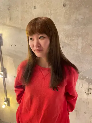 ロング カラー luxe所属・luxe表参道 Aoiのヘアスタイル