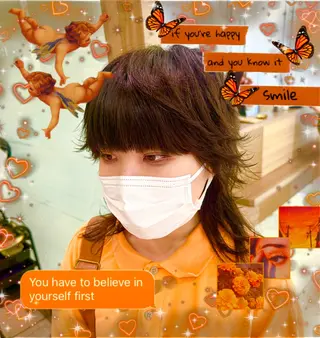 ミディアム hollo原宿所属・パーマ/ハイトーン 🎀Rumiのヘアスタイル