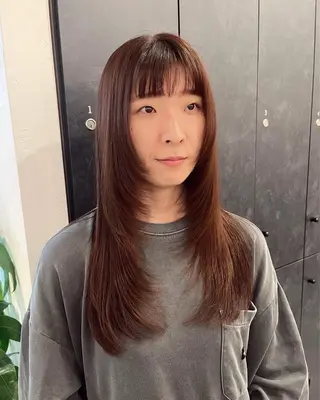 ロング Viot 銀座 樋口 桃佳のヘアスタイル