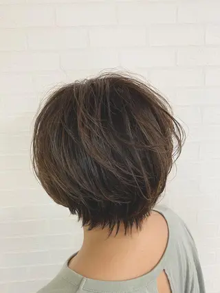 ショート カラー 🎁無料カットカラー 📷撮影モデル募集✨のヘアスタイル