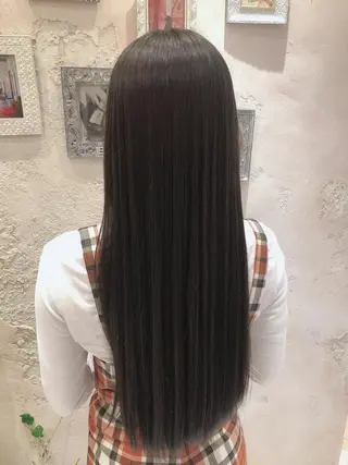 ロング ボンドストーリーノヴァ所属・縮毛矯正・髪質改善 ❣️三浦正也のヘアスタイル