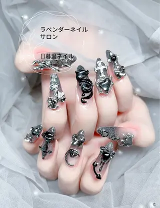 ネイル ラベンダー💖日暮里 ルル💖ネイルのネイルデザイン