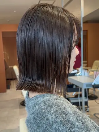 ショート カラー 👑ショート/ボブ /銀座/ニシオカ👑のヘアスタイル