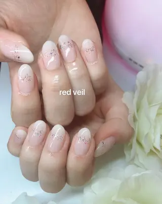 ミディアム ネイル 長さ出し専門 nynaのネイルデザイン