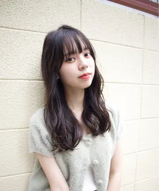 ロング NARISA 《撮影モデル募集中》のヘアスタイル