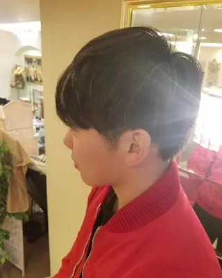 メンズ カラー EMANON名古屋所属・美谷添（ミヤゾエ） まどか大人ヘアサロンのヘアスタイル