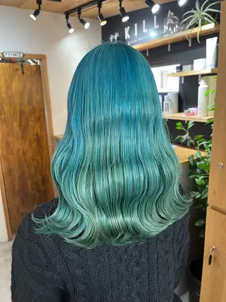 セミロング カラー ヘアアレンジ 🫧透明感カラー/ ナルハ🫧のヘアスタイル