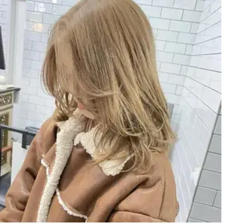 ミディアム カラー legare メンズ カット　山本　真之介のヘアスタイル