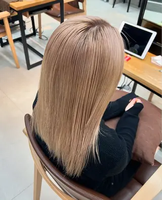 セミロング mee.所属・透明感カラー /あづき⭐️のヘアスタイル