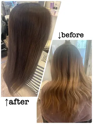 ロング La.fleur ラ.フルールのヘアスタイル