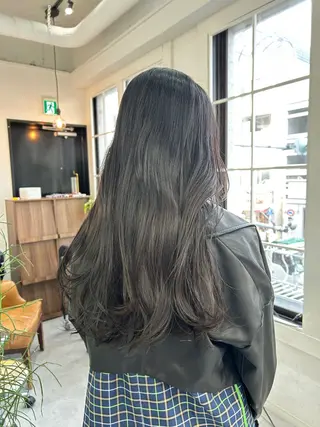 ロング カラー レイヤーボブ/ 艶カラー/サナ🌼のヘアスタイル