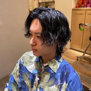 パーマ メンズ なかがわ せいかのマツエク・マツパデザイン