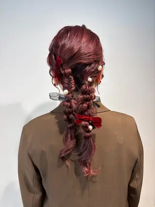 ヘアアレンジ 髪質改善カラー🪡✨ レイヤー/ rinaのヘアスタイル