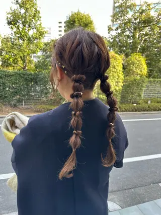 ヘアアレンジ sakura カットモデル募集💖のヘアスタイル