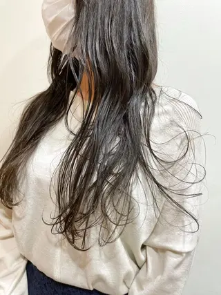 ロング カラー レイヤー／似合わせ TAKUYAのヘアスタイル