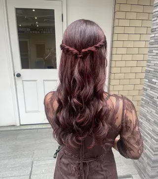 ロング ヘアアレンジ Reve  resort所属・美髪× ヘアセット✨Araiのヘアスタイル