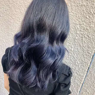 セミロング テラダ ココロのヘアスタイル