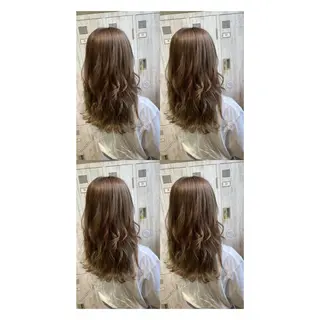 ロング カラー 店長✨レイヤー✖️ 髪質改善✖️韓国ヘアのヘアスタイル