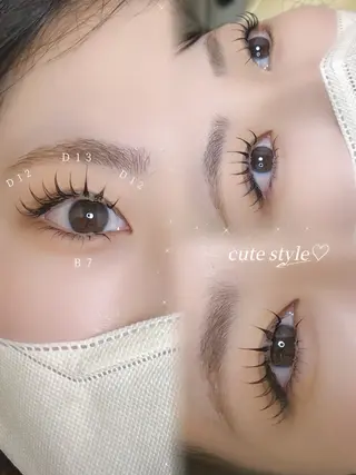 マツエク・マツパ 🎀 RIRIKA 🎀のマツエク・マツパデザイン