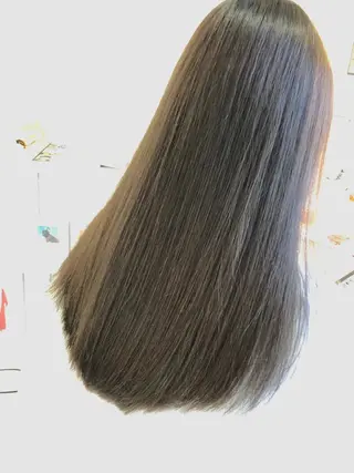 ロング カラー 店長/mao/ 前髪/顔周りカットのヘアスタイル