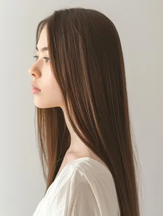ロング 上家 慎太郎のヘアスタイル