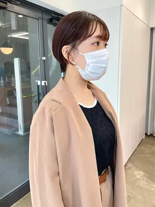 ショート pole所属・【pole】 minaのヘアスタイル