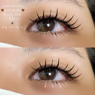 マツエク・マツパ CARO eyelash eyebrow nail所属・🦋CARO🌈 すいづちか🧸✨のマツエク・マツパデザイン