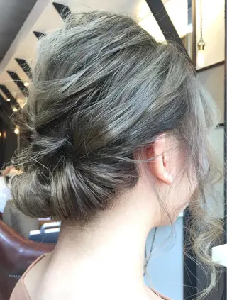 ミディアム ヘアアレンジ wavi hair所属・後藤 ユウキ/髪質改善🫧のヘアスタイル