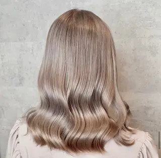 ミディアム カラー 髪質改善/縮毛矯正/ TAISHIのヘアスタイル