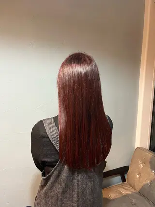 ロング カラー キハコ豊橋岩田店所属・瀧本 知沙のヘアスタイル