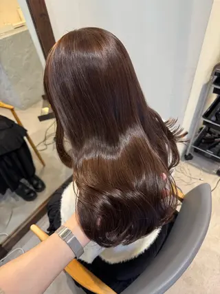 ロング カラー ayaka♡ 柔らかカラーのヘアスタイル