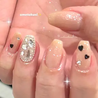 ネイル 🎀チーク/ちゅるん 🫧chisa🎀のネイルデザイン