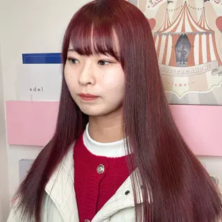 ロング カラー 🎀ミルクティー/暖 色×レイヤー/マリアのヘアスタイル