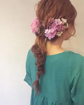 ヘアアレンジ toiro by lien hair atelier所属・池田 真由美のヘアスタイル