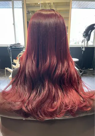 ロング カラー ナイン所属・韓国風ヘア🇰🇷 似合わせ/三島将輝のヘアスタイル