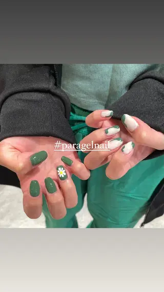 ネイル 淡色ネイル 🎀moeのネイルデザイン