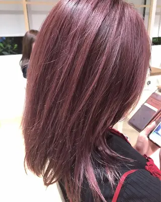 ミディアム カラー 【1日2名様限定】 AFLOAT白川雄副のヘアスタイル