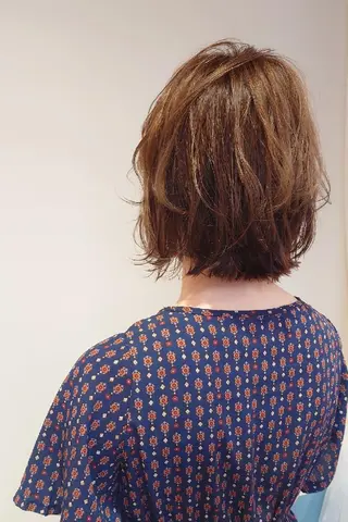 ミディアム カラー CESLIONS祐天寺所属・田中将平【 サロンマネージャー】のヘアスタイル