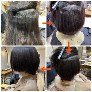 ショート パーマ 巻ける縮毛矯正✨ 木下晴一朗✨のヘアスタイル