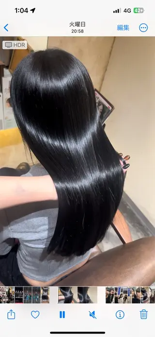 ロング Inity/少路/ 莉乃のヘアスタイル