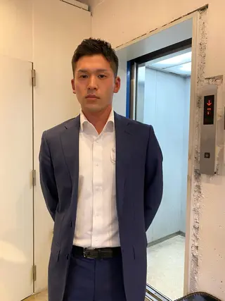 メンズ おしゃれパーマ メンズ特化/みーまんのヘアスタイル